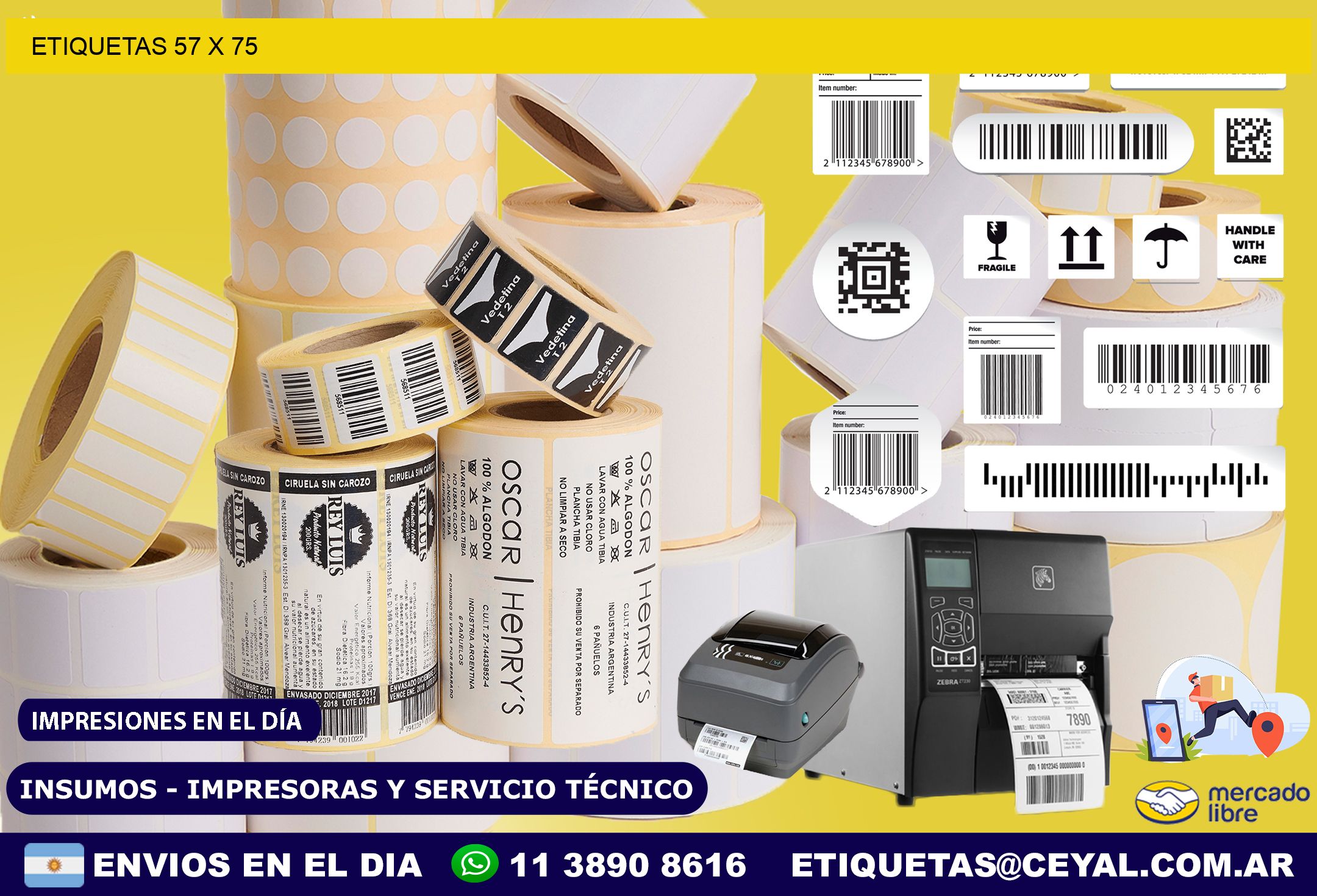 ETIQUETAS 57 x 75