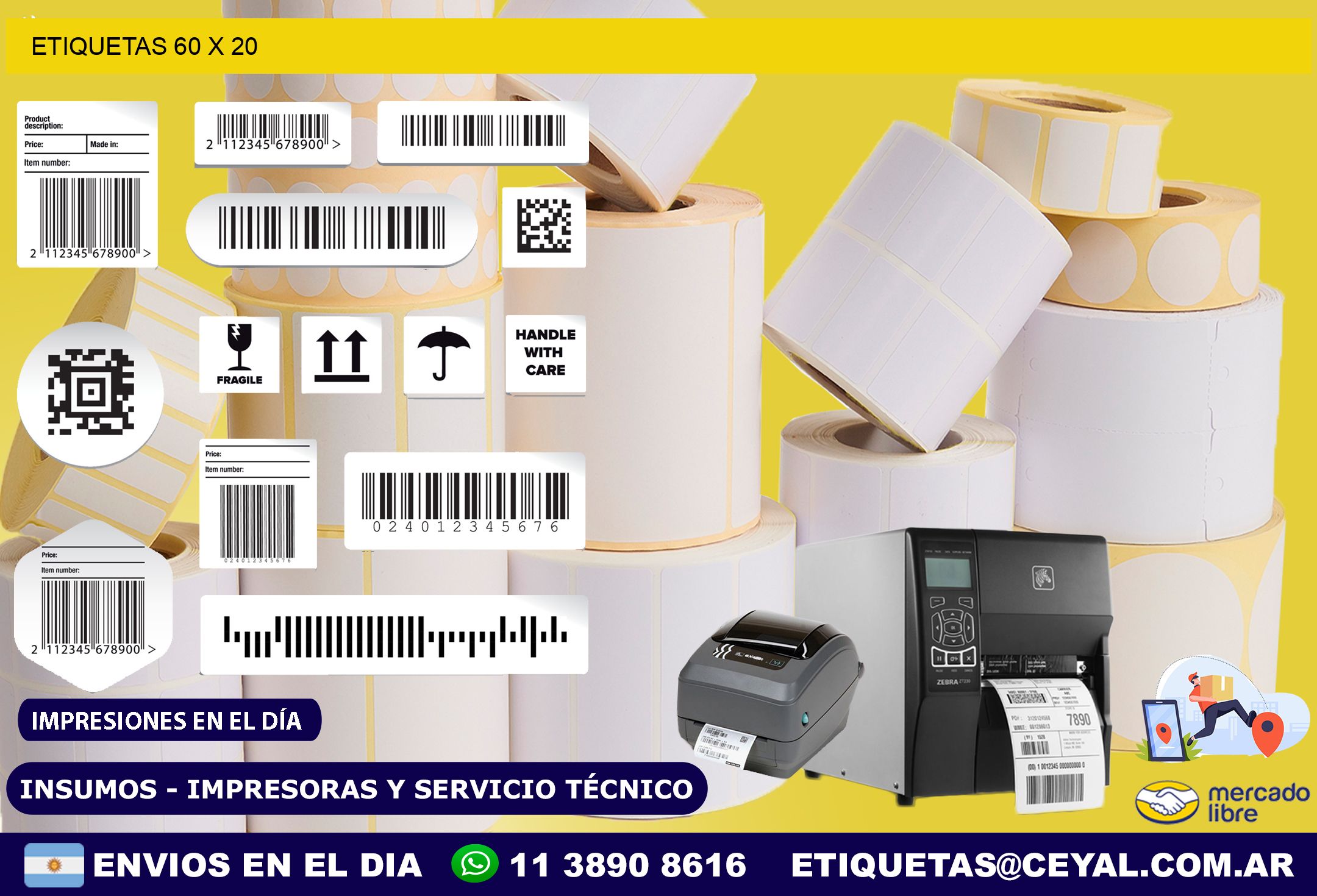 ETIQUETAS 60 x 20