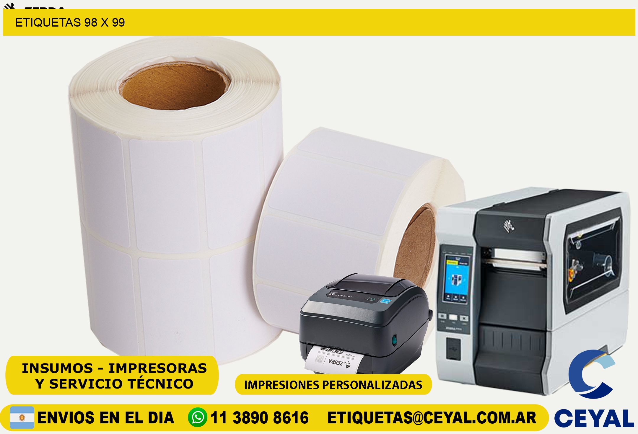 ETIQUETAS 98 x 99