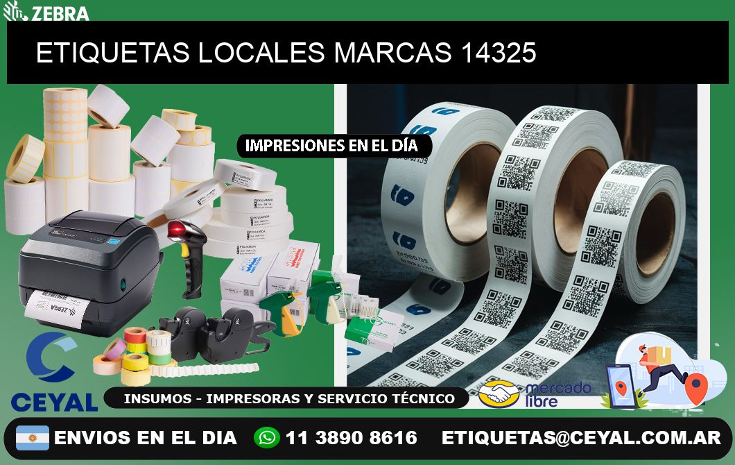 ETIQUETAS LOCALES MARCAS 14325