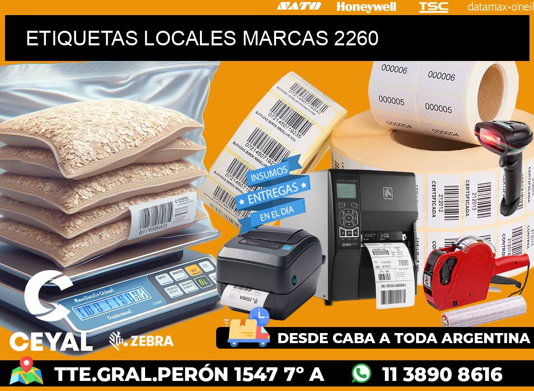 ETIQUETAS LOCALES MARCAS 2260