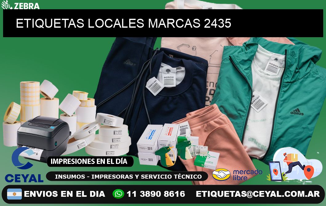 ETIQUETAS LOCALES MARCAS 2435