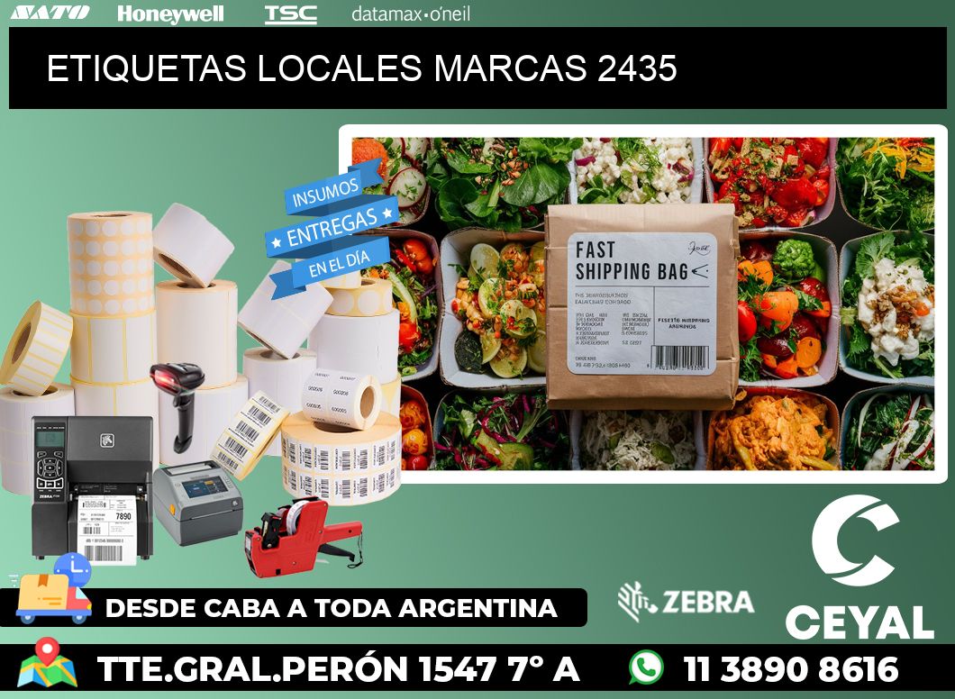 ETIQUETAS LOCALES MARCAS 2435