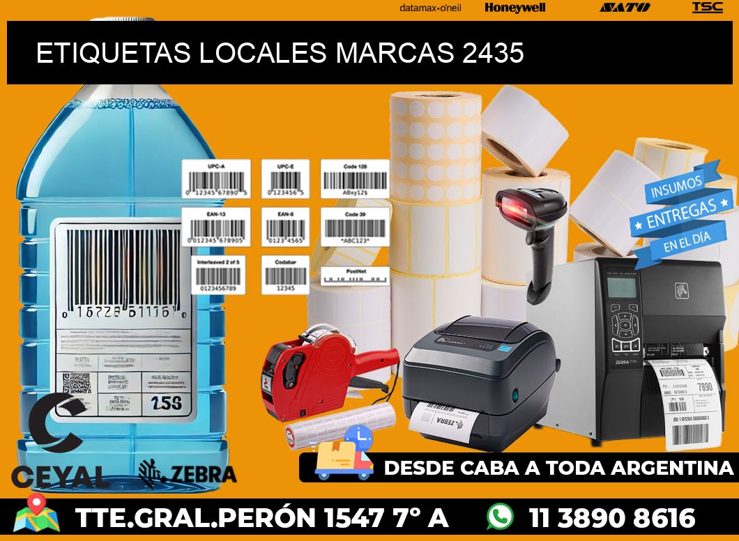ETIQUETAS LOCALES MARCAS 2435