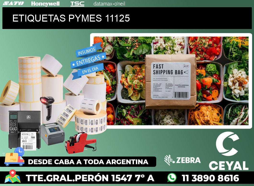 ETIQUETAS PYMES 11125