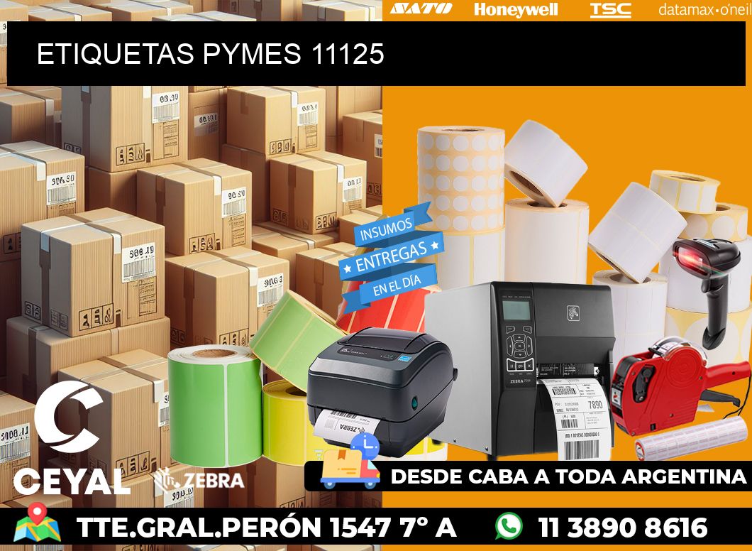 ETIQUETAS PYMES 11125