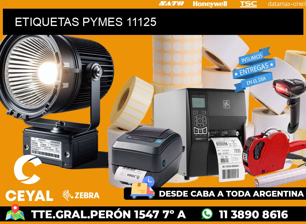 ETIQUETAS PYMES 11125