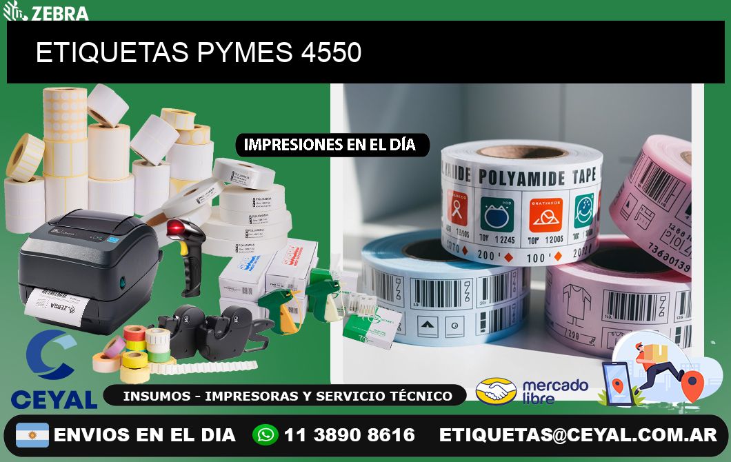 ETIQUETAS PYMES 4550