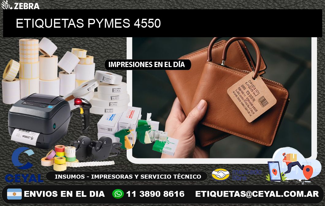 ETIQUETAS PYMES 4550