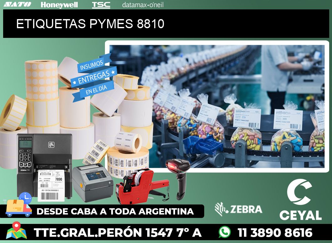 ETIQUETAS PYMES 8810