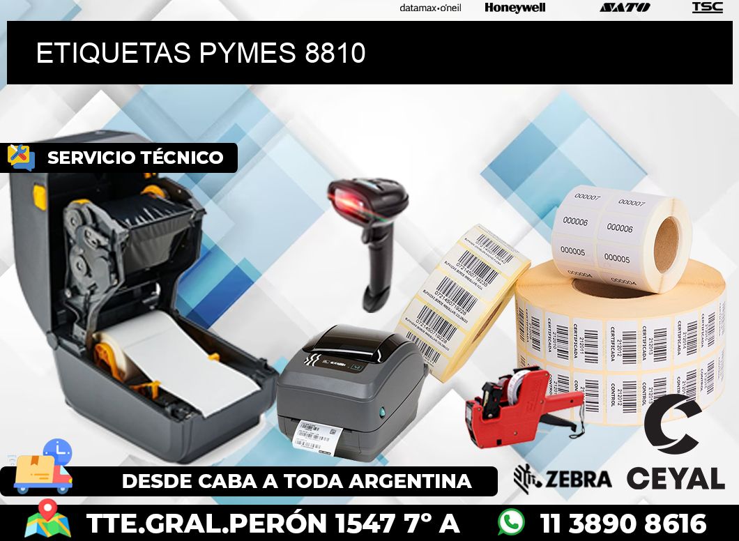 ETIQUETAS PYMES 8810