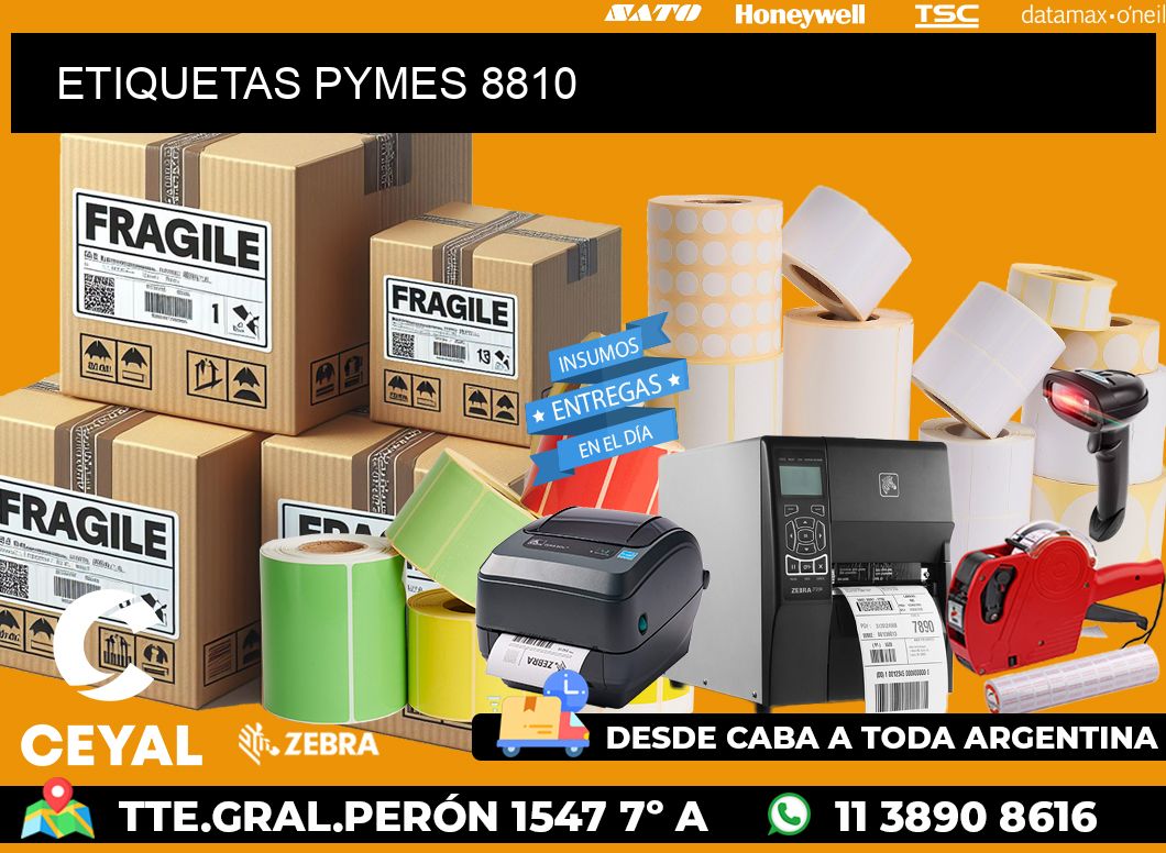 ETIQUETAS PYMES 8810