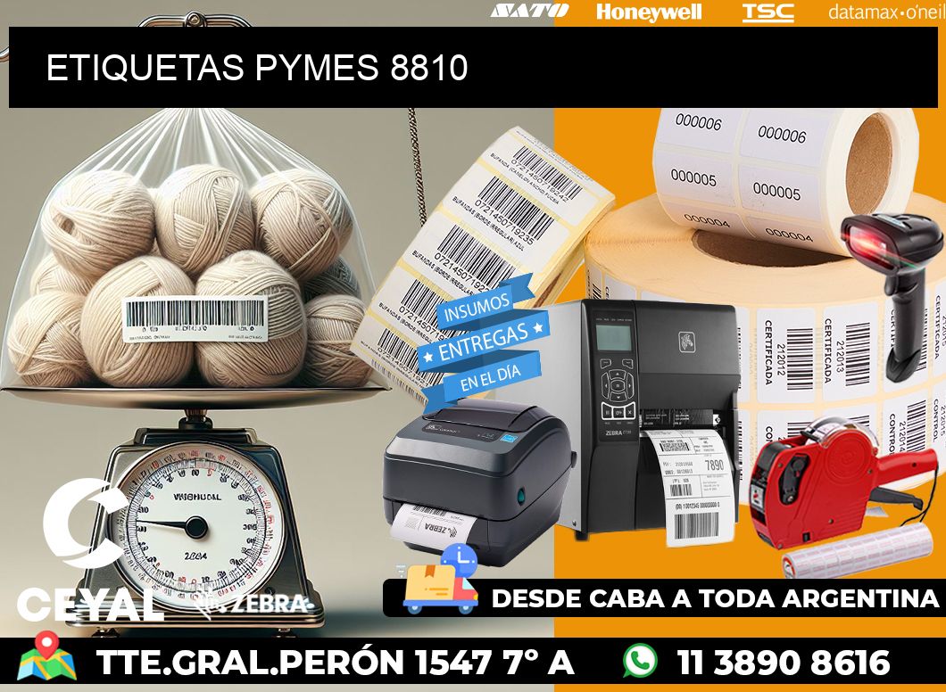 ETIQUETAS PYMES 8810