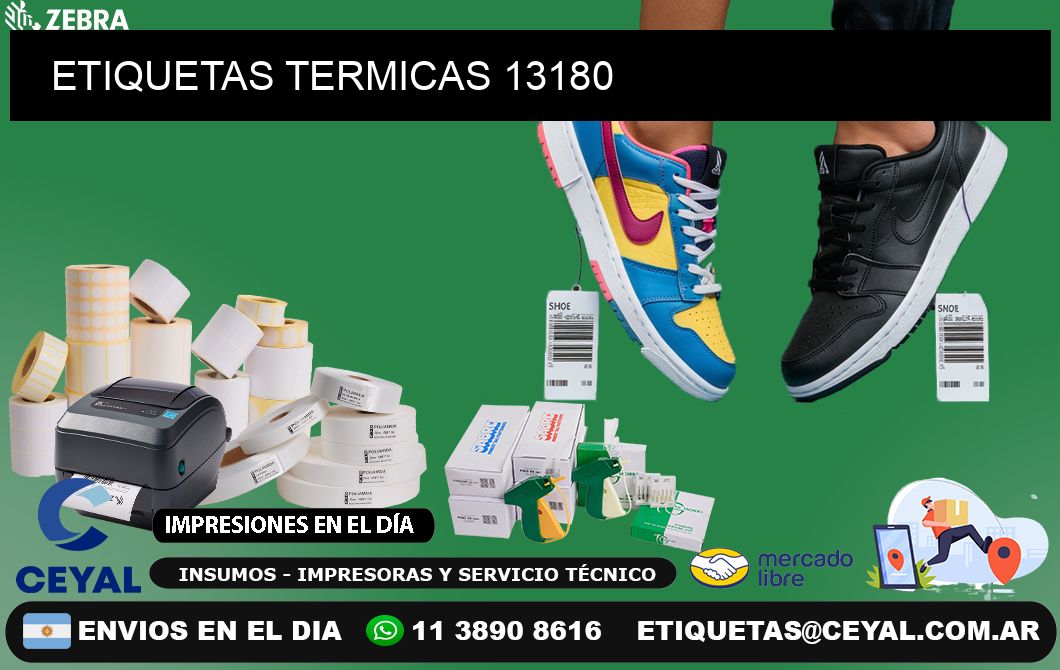 ETIQUETAS TERMICAS 13180