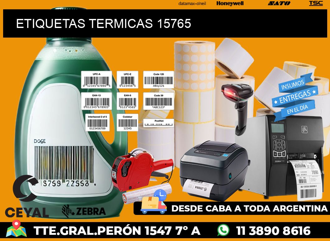 ETIQUETAS TERMICAS 15765