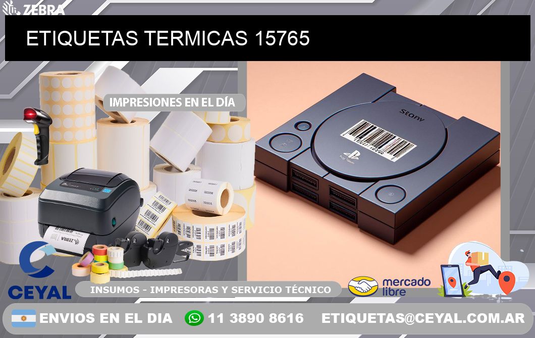 ETIQUETAS TERMICAS 15765