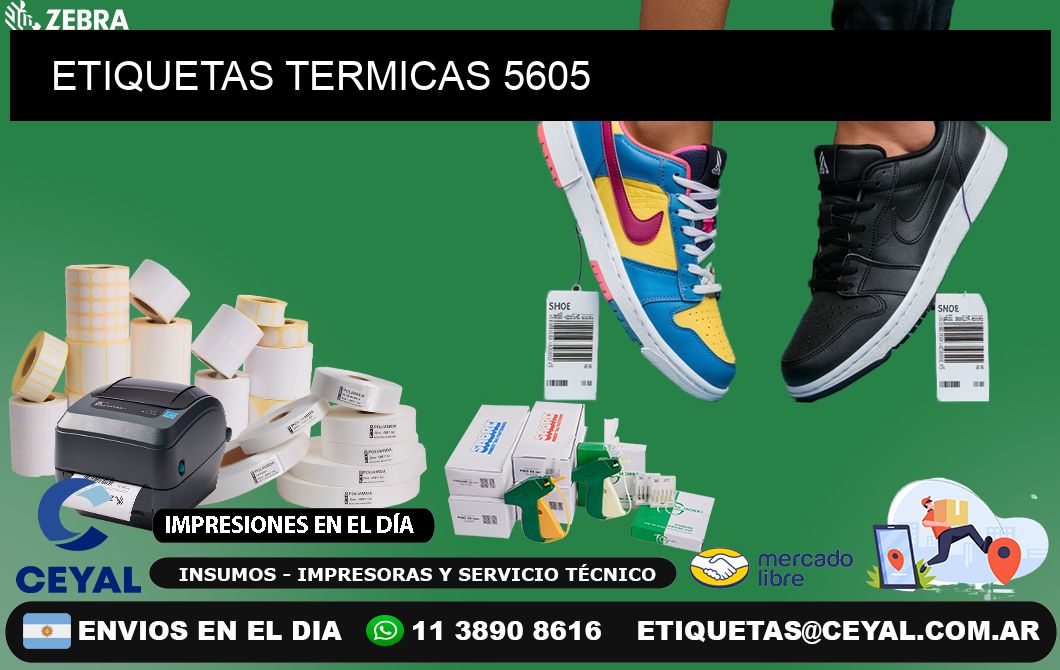 ETIQUETAS TERMICAS 5605