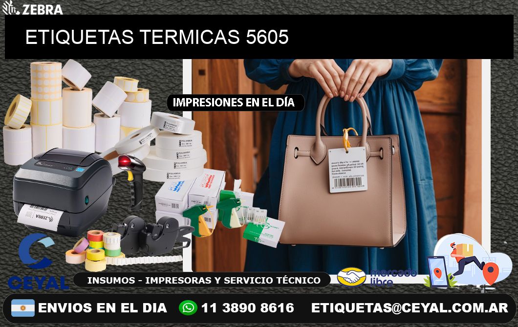 ETIQUETAS TERMICAS 5605