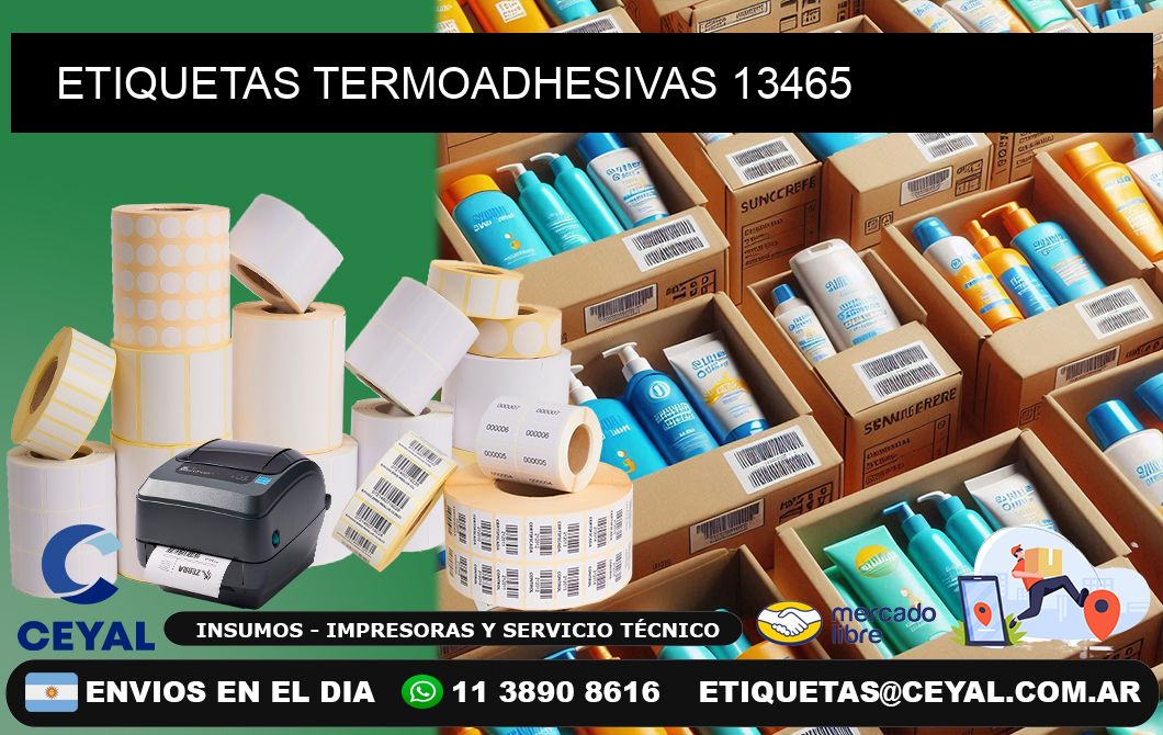 ETIQUETAS TERMOADHESIVAS 13465