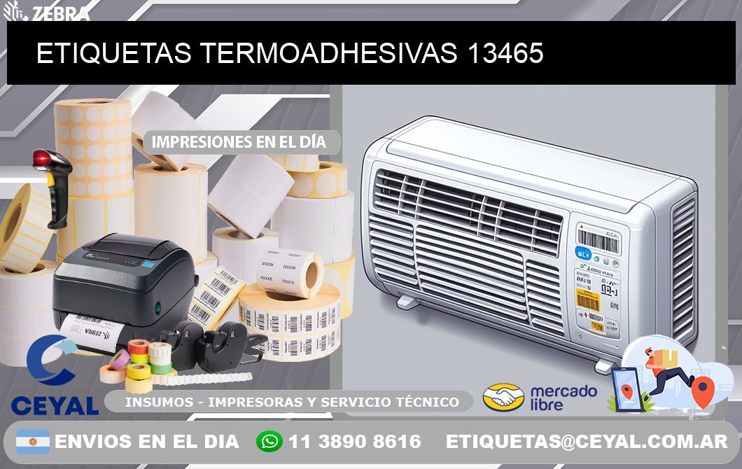 ETIQUETAS TERMOADHESIVAS 13465