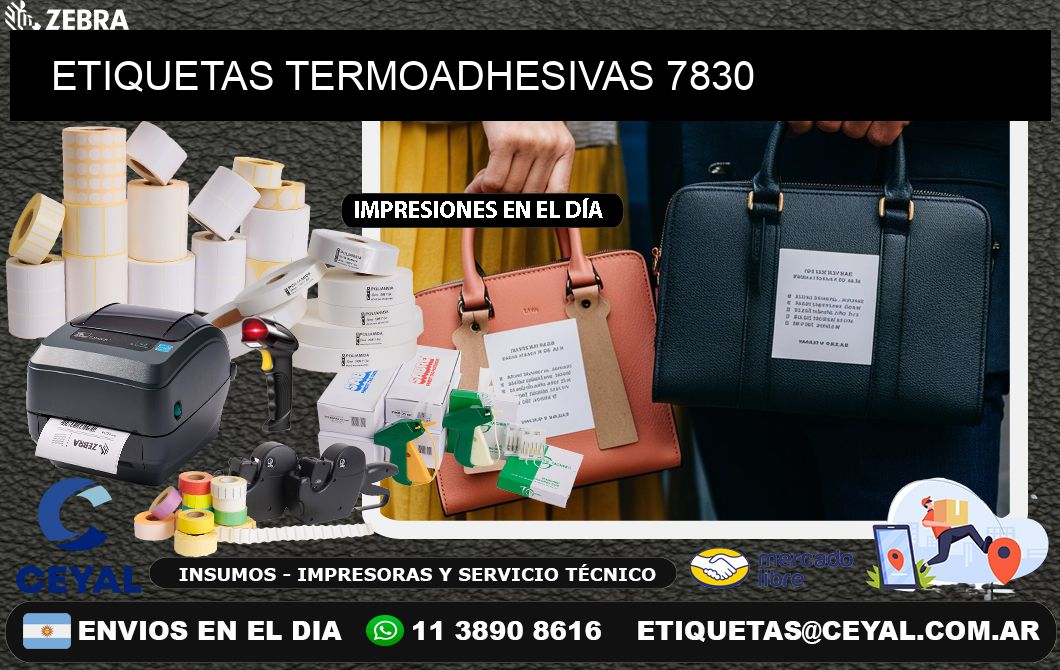 ETIQUETAS TERMOADHESIVAS 7830