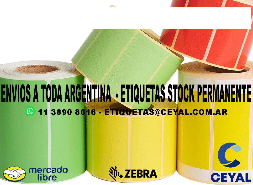 ETIQUETAS TEXTILES TROQUELADAS 85 x 69