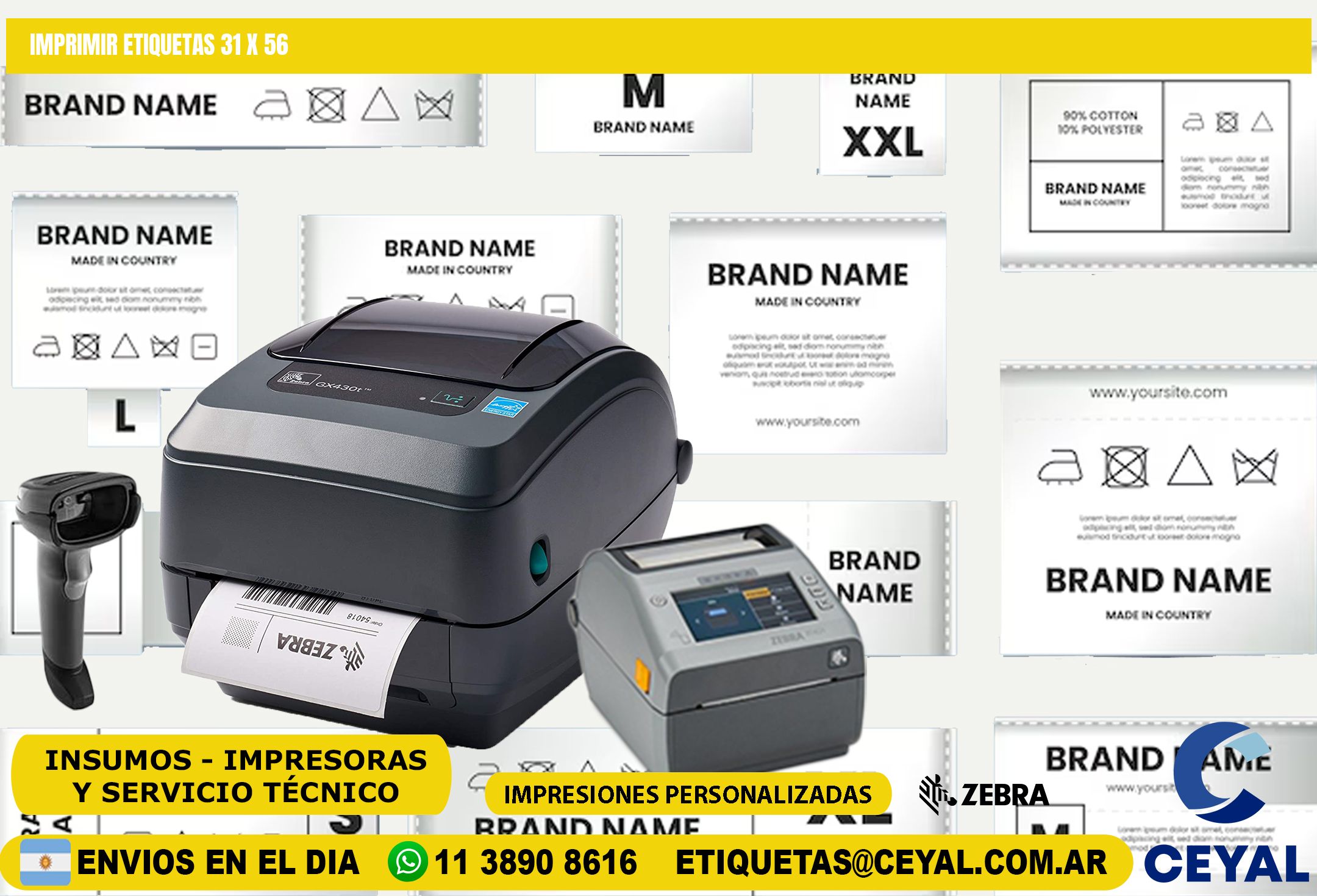 IMPRIMIR ETIQUETAS 31 x 56