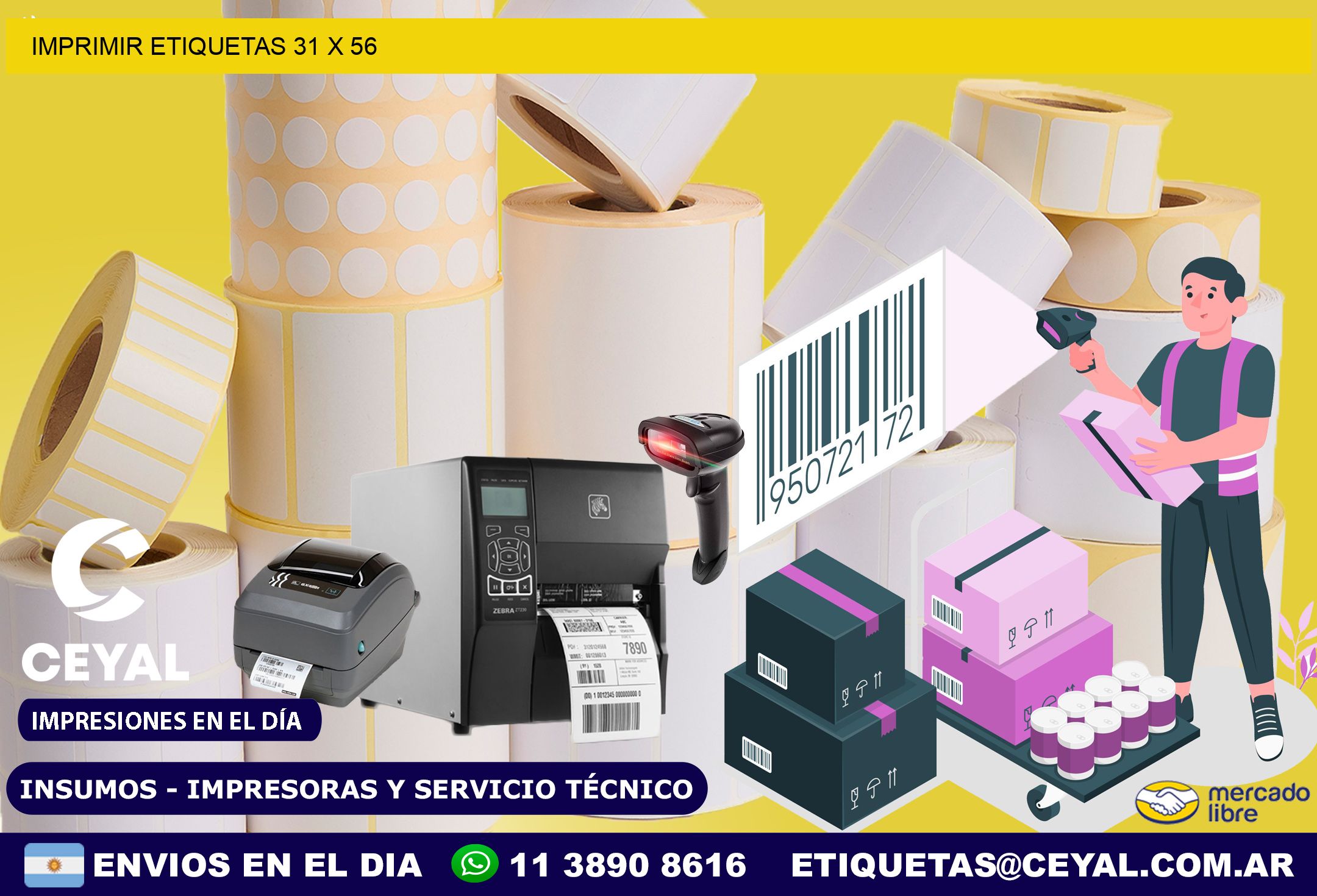IMPRIMIR ETIQUETAS 31 x 56