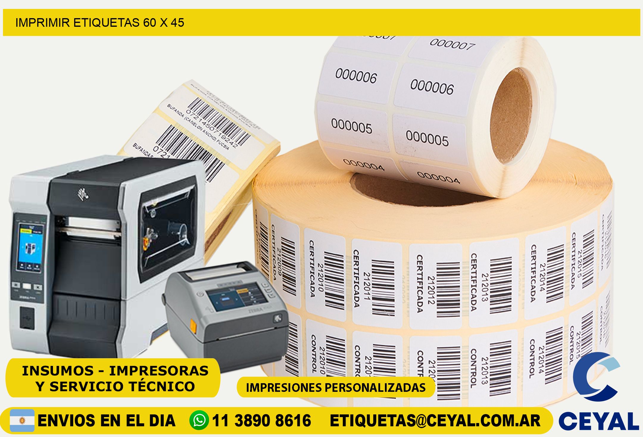 IMPRIMIR ETIQUETAS 60 x 45