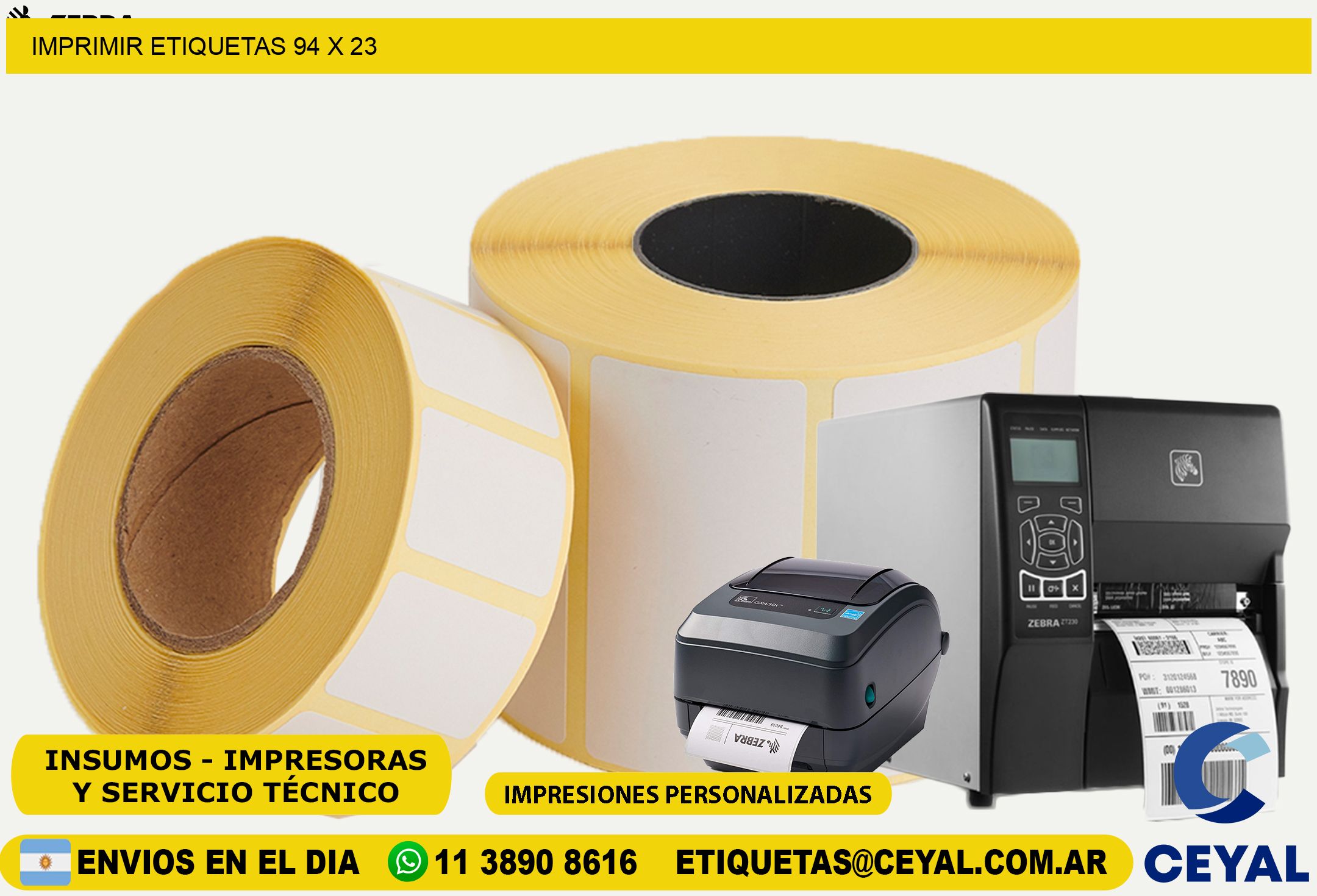 IMPRIMIR ETIQUETAS 94 x 23