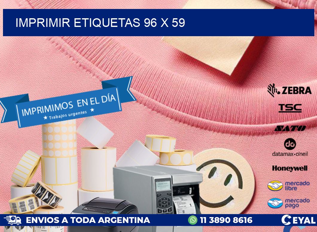 IMPRIMIR ETIQUETAS 96 x 59