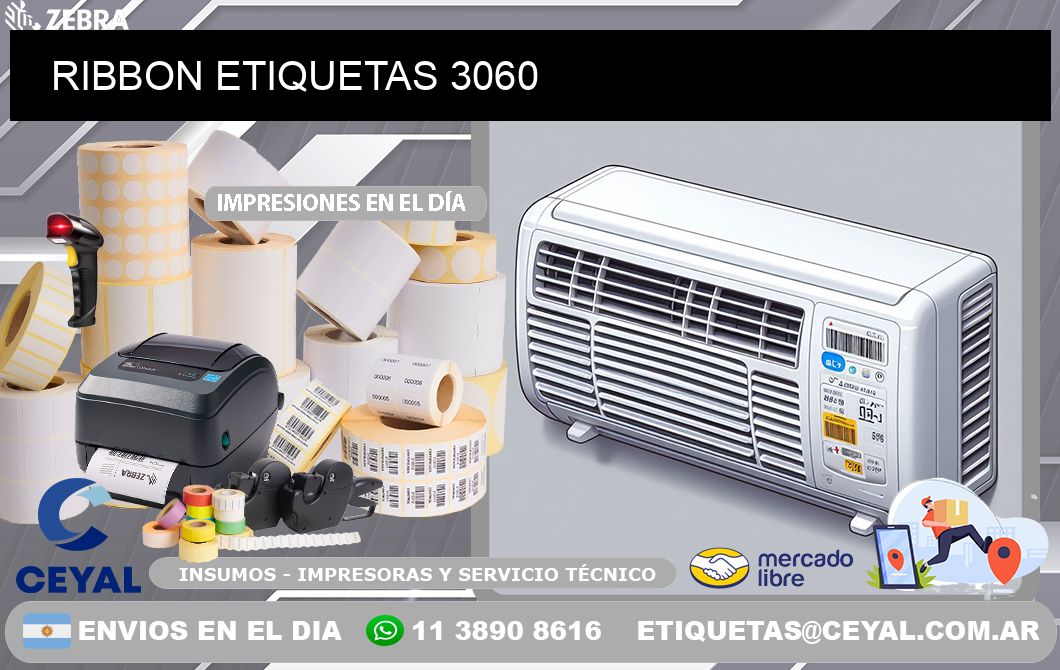 RIBBON ETIQUETAS 3060