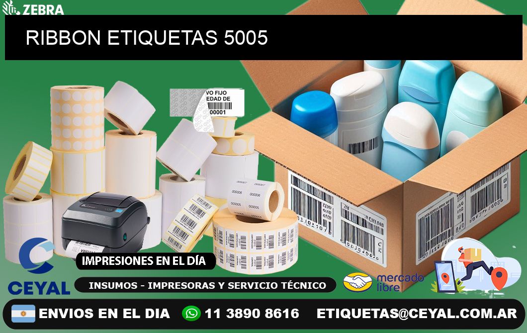RIBBON ETIQUETAS 5005