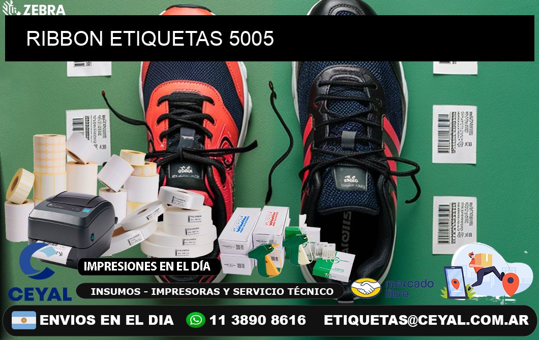 RIBBON ETIQUETAS 5005