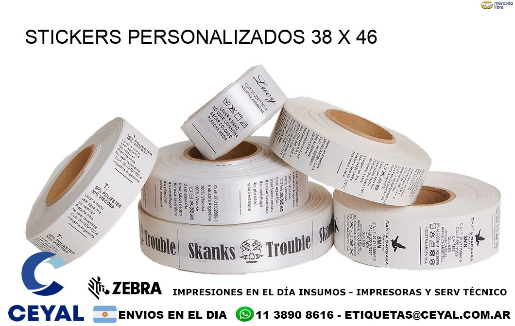 STICKERS PERSONALIZADOS 38 x 46