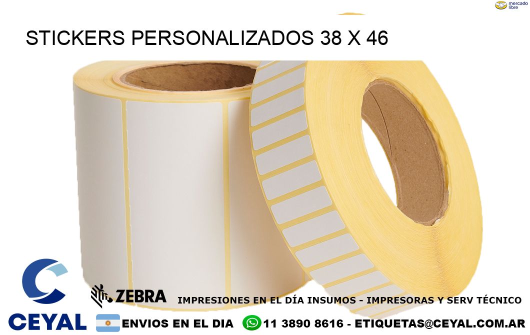 STICKERS PERSONALIZADOS 38 x 46