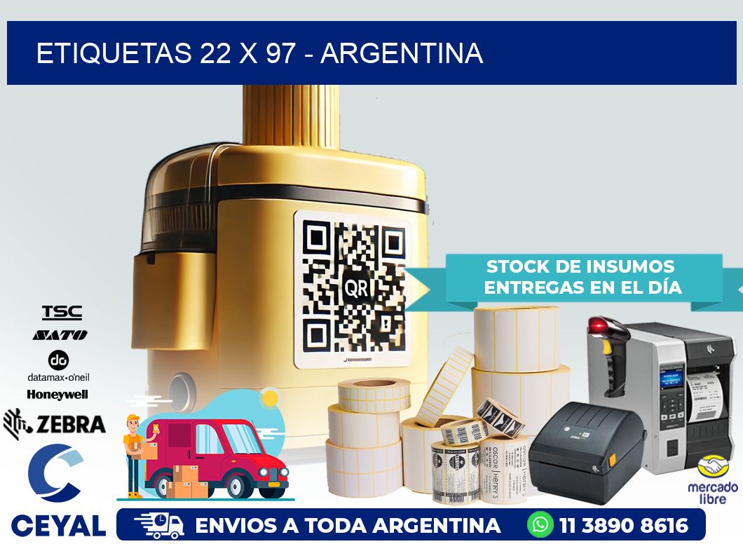 ETIQUETAS 22 x 97 – ARGENTINA