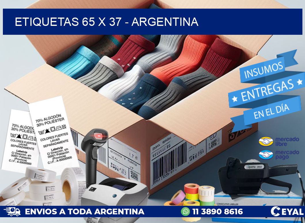 ETIQUETAS 65 x 37 – ARGENTINA