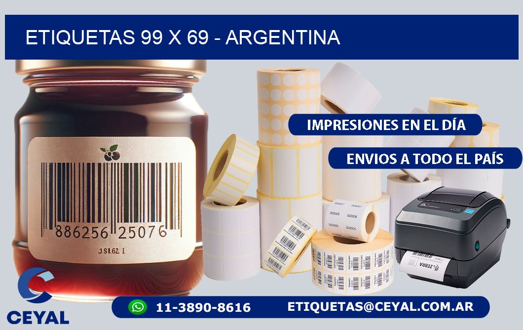 ETIQUETAS 99 x 69 - ARGENTINA