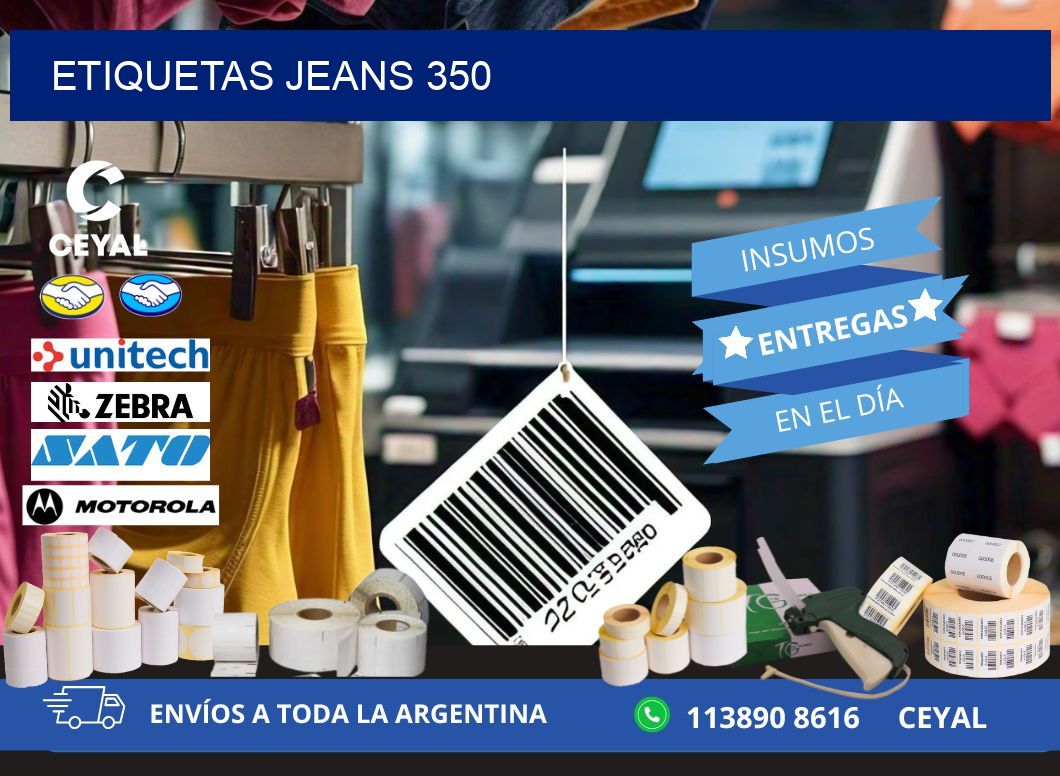 ETIQUETAS JEANS 350