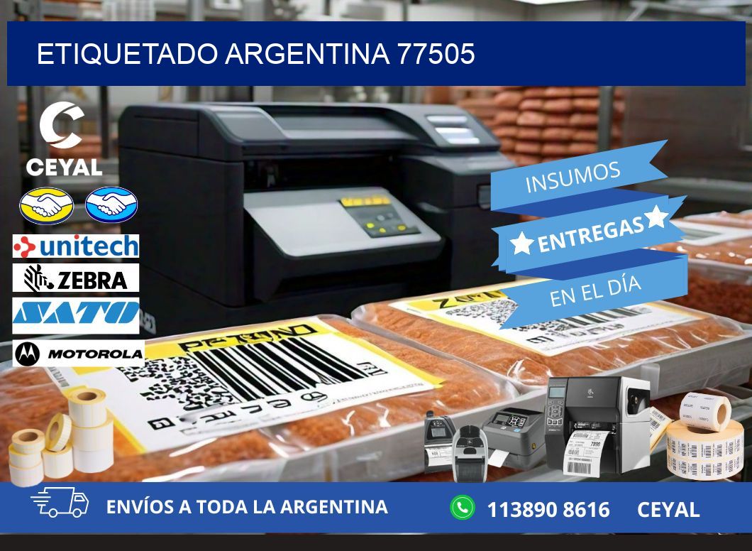 ETIQUETADO ARGENTINA 77505