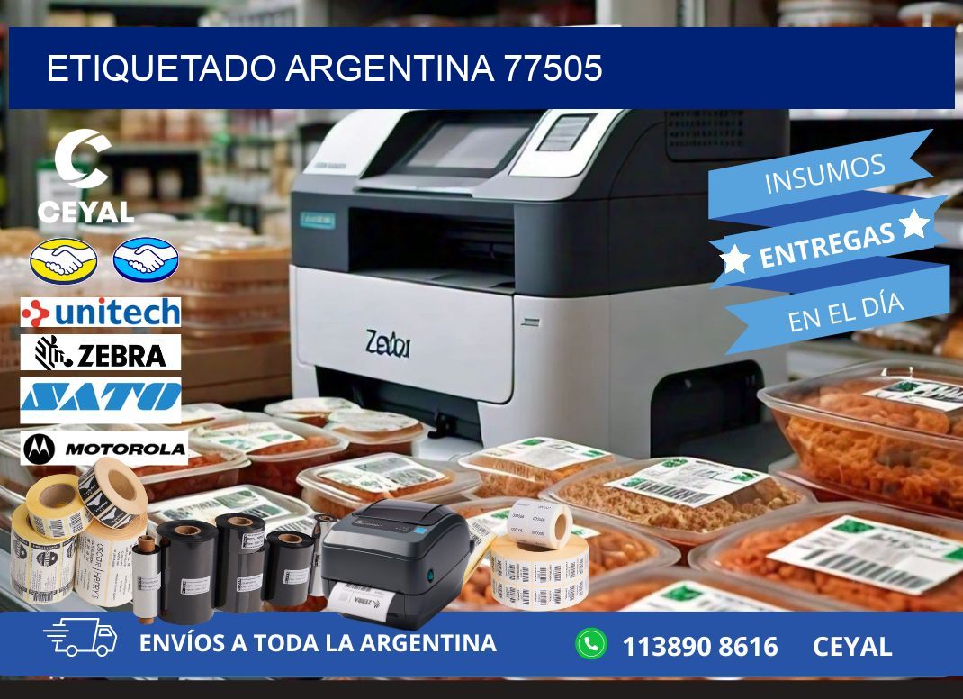ETIQUETADO ARGENTINA 77505