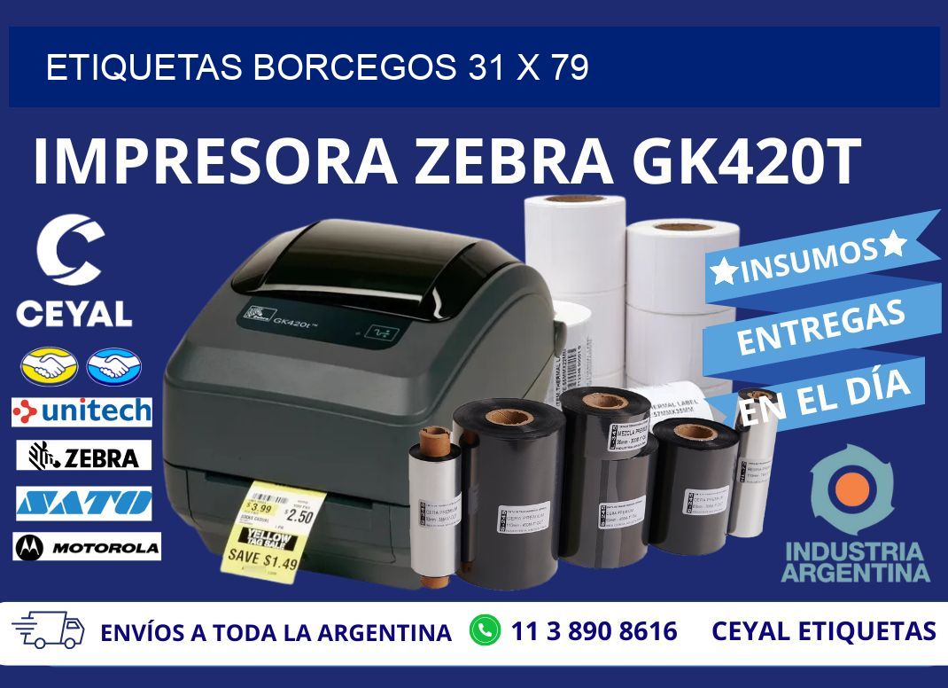 ETIQUETAS BORCEGOS 31 x 79
