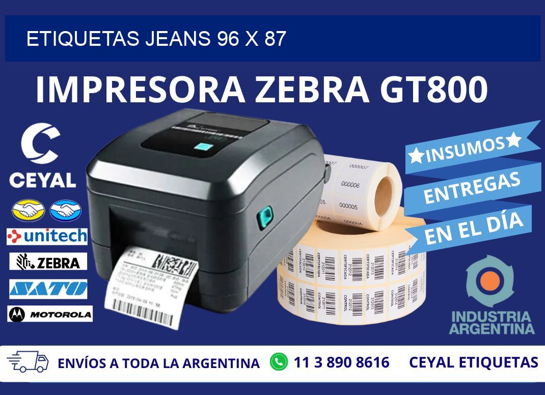 ETIQUETAS JEANS 96 x 87
