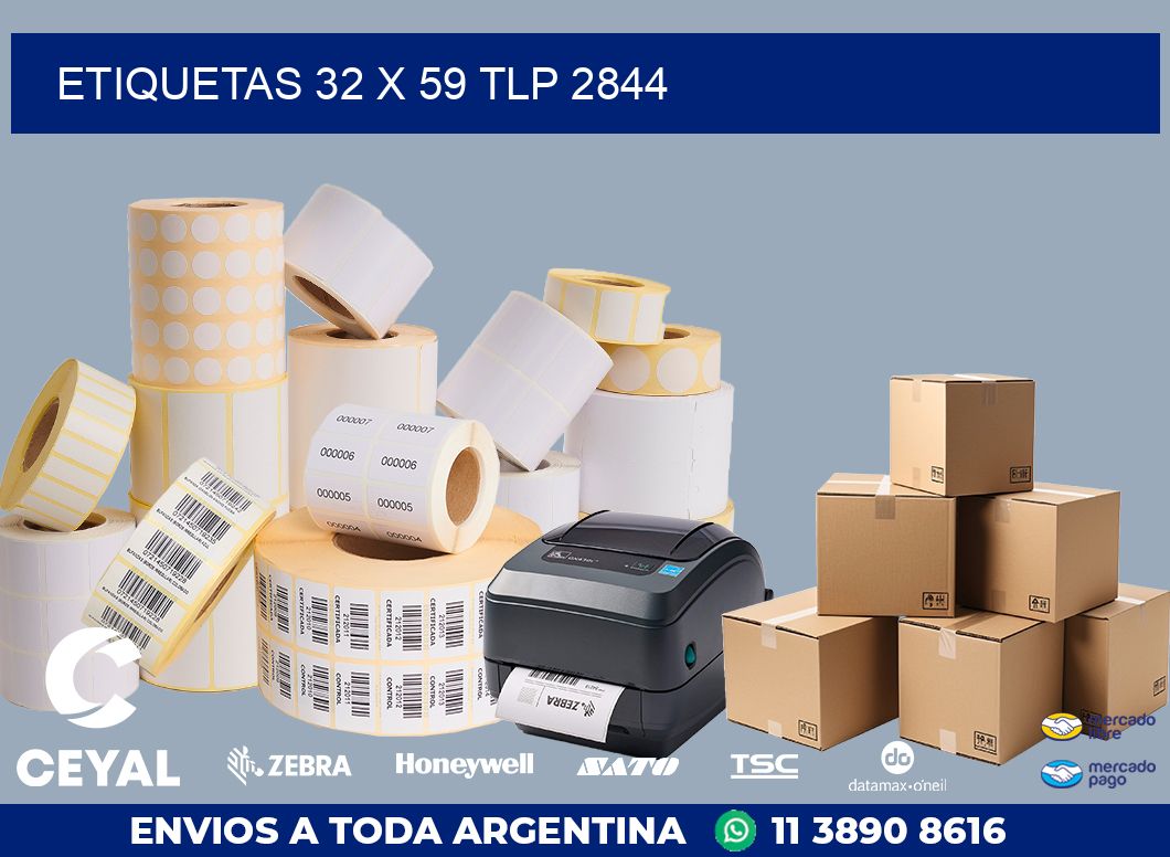 ETIQUETAS 32 x 59 TLP 2844