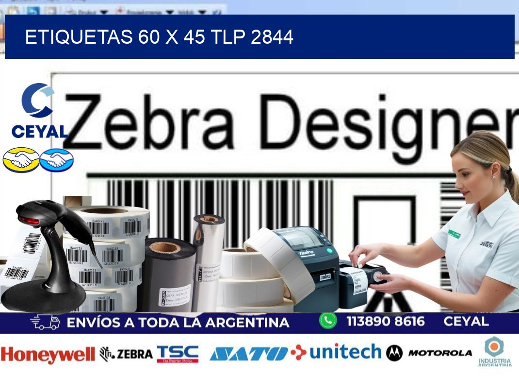 ETIQUETAS 60 x 45 TLP 2844