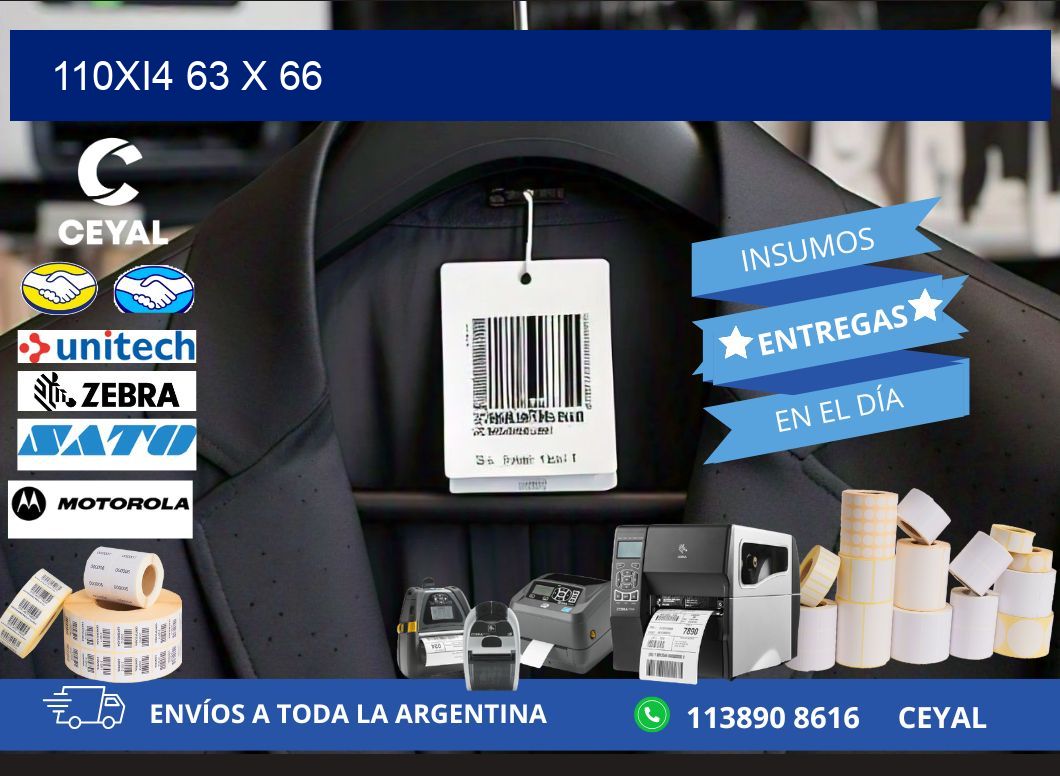 110Xi4 63 x 66