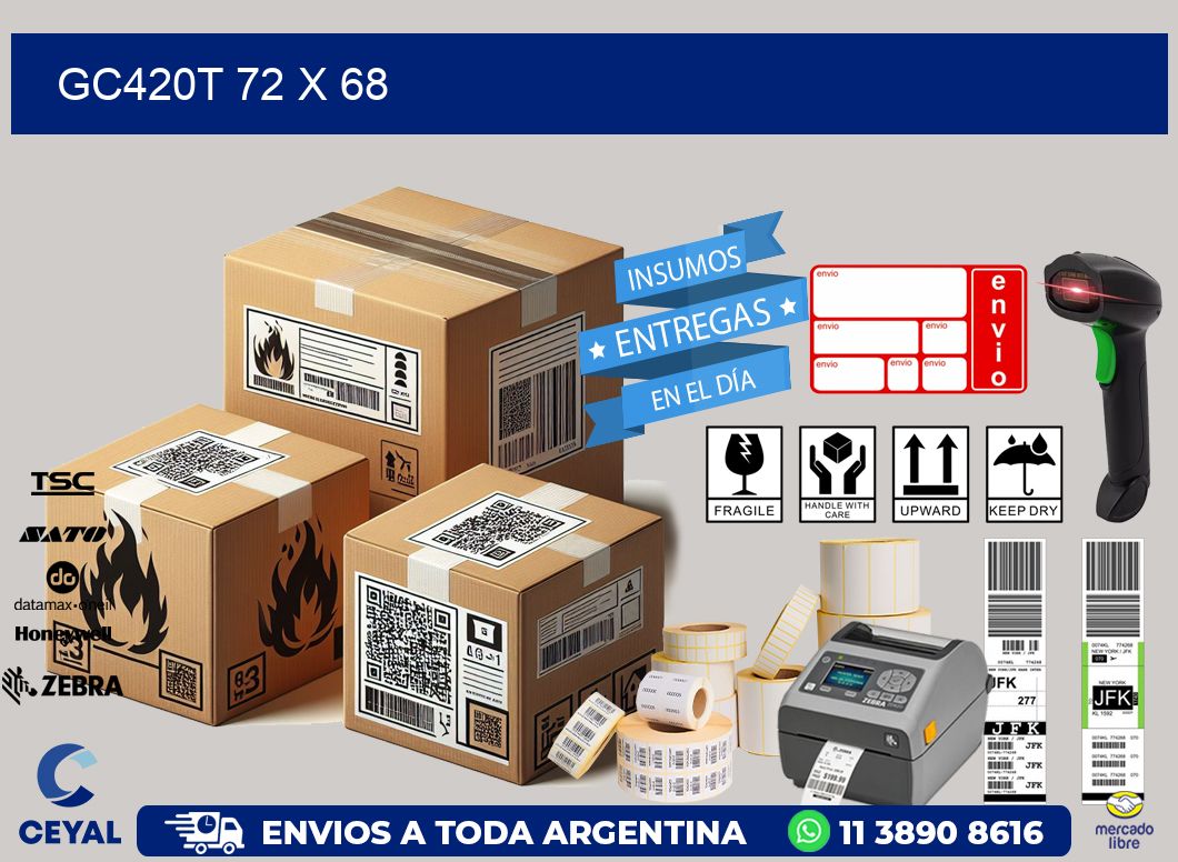 GC420T 72 x 68