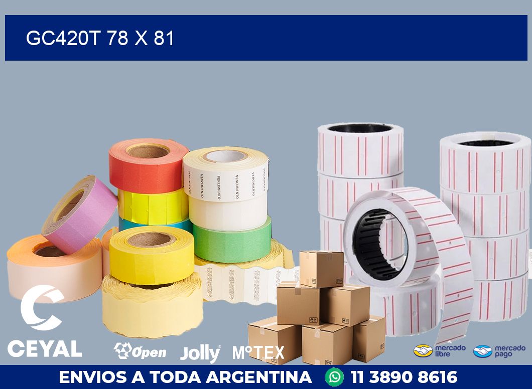 GC420T 78 x 81