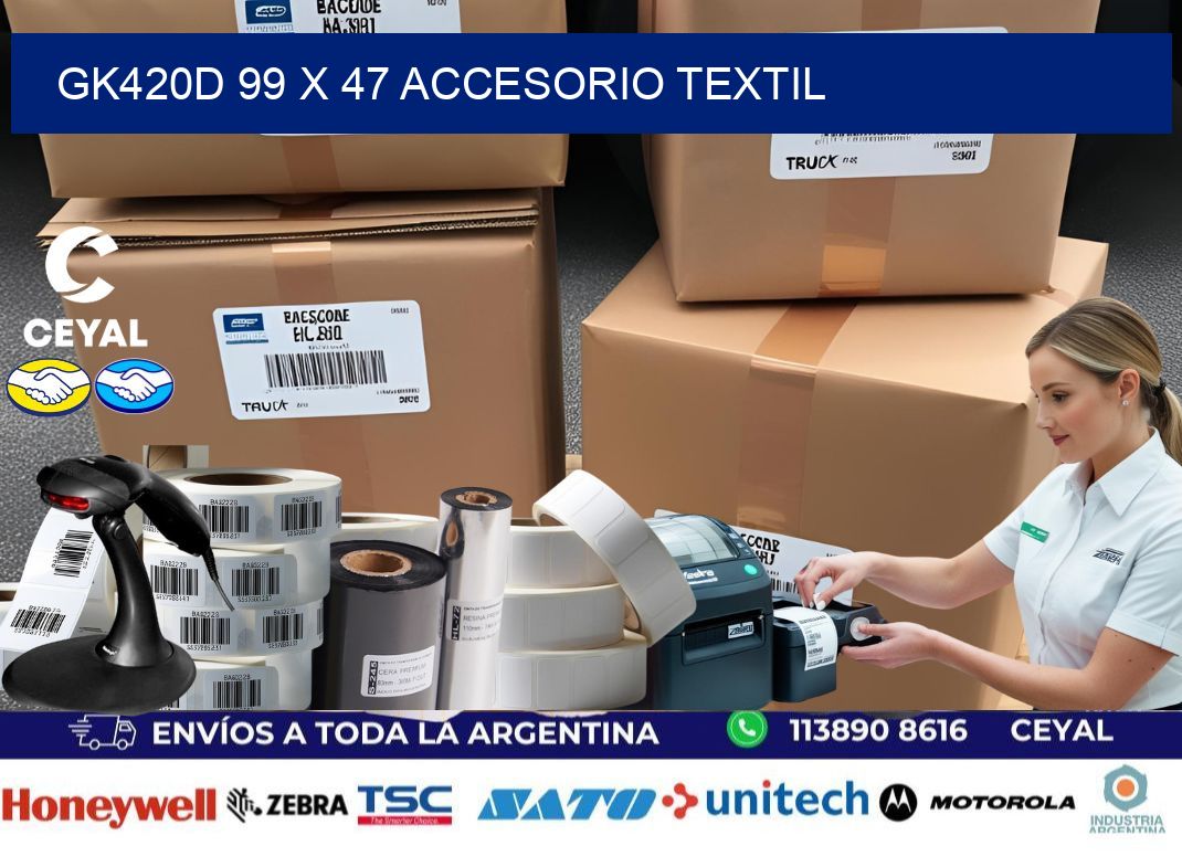 GK420D 99 x 47 ACCESORIO TEXTIL